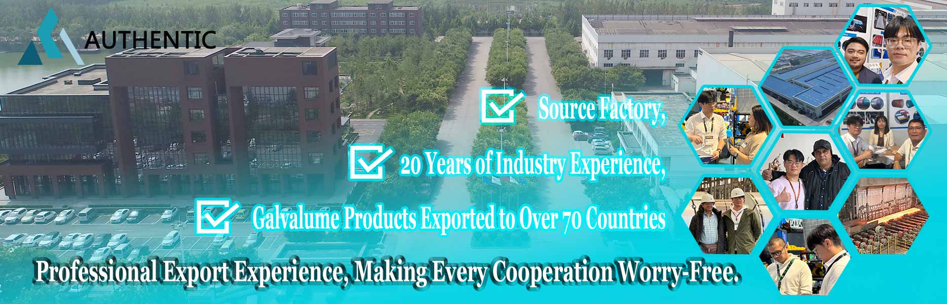 An established international steel supplier showcasing factory manufacturing power and successful global client cooperation with guaranteed fast delivery.
