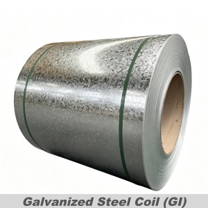 Hot dipped galvanized steel coil GI for construction and roofing manufacturing