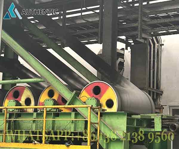 Lini produksi modern yang menangani proses annealing dan coating untuk menghasilkan produk Seng Aluminium Magnesium berstandar SNI.