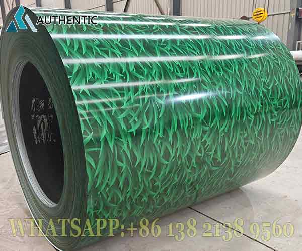 Persediaan bahan baku koil baja lapis warna murni untuk memastikan penawaran produk seng gelombang warna tetap kompetitif langsung dari supplier Tianjin.