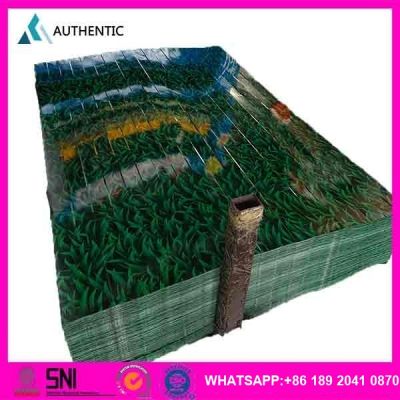 Seng Gelombang Warna